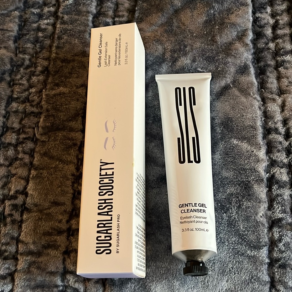 NWT Sugarlash Society by Sugarlash Pro Gentle Gel Cleanser Lash Safe Cleanser